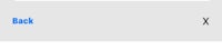 a screenshot of the back button on an iphone